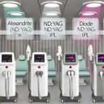 انواع دستگاه‌های لیزر موهای زائد