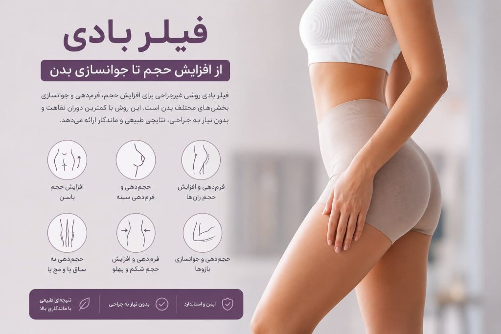 فیلر بادی ، از افزایش حجم تا جوانسازی