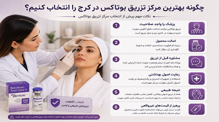 بهترین مرکز بوتاکس در کرج